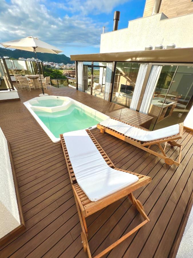 Cobertura Velejar Em Condominio Clube - Com Area De Lazer Governador Celso Ramos Kültér fotó